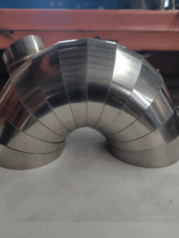4.0 Stainless 304 Pie Cuts 150 Degree Bend Tubing Turbo Exhaust Intake 20 Pack