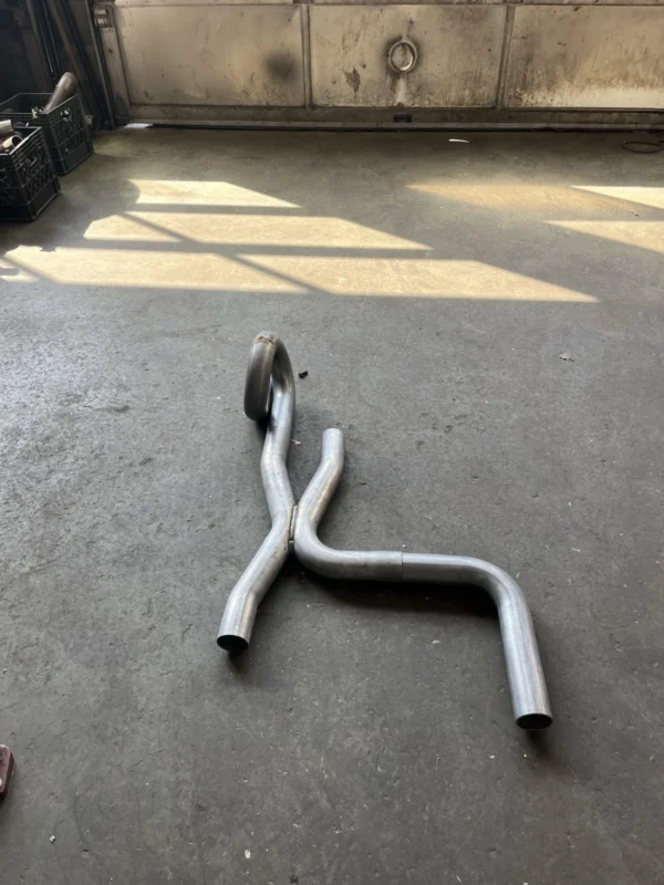 RJ’s 3.0 Inch True Dual X Pipe And Equalizer Pipe For Long Tube Header - Image 3
