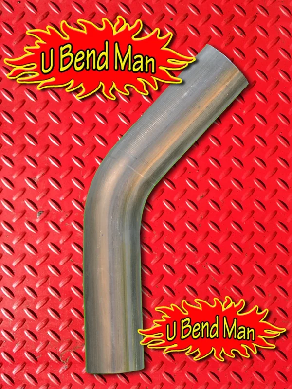 2pack of3 Inch Aluminized Steel 14g 45 degree Mandrel Bend custom Turbo Downpipe