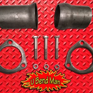 3 inch BALL & SOCKET Exhaust Connector Set 14g custom header DIY turbo downpipe
